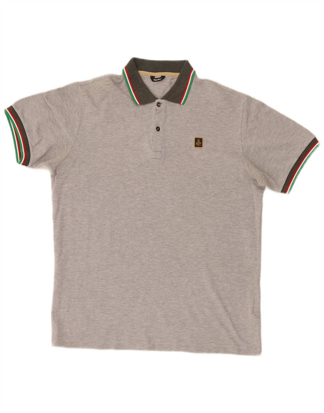 Camisa polo masculina REFRIGIWEAR XL cinza algodão
