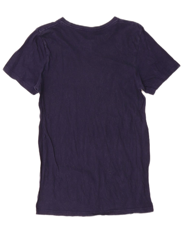 Polo Ralph Lauren Mens Classic Fit Camiseta Top Pequeno Algodão Azul Marinho