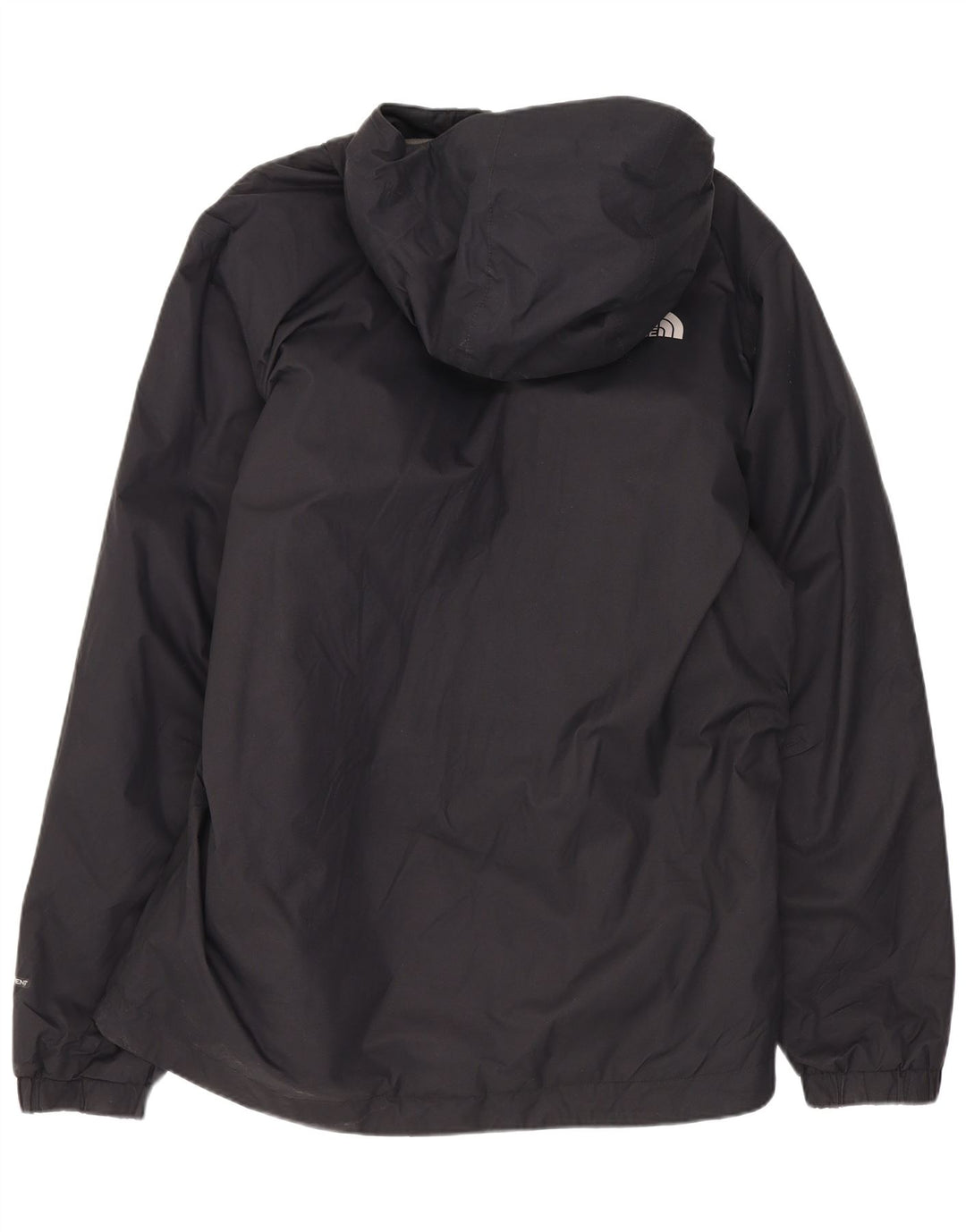 Jaqueta corta-vento masculina com capuz The North Face Reino Unido 38 poliéster preto médio