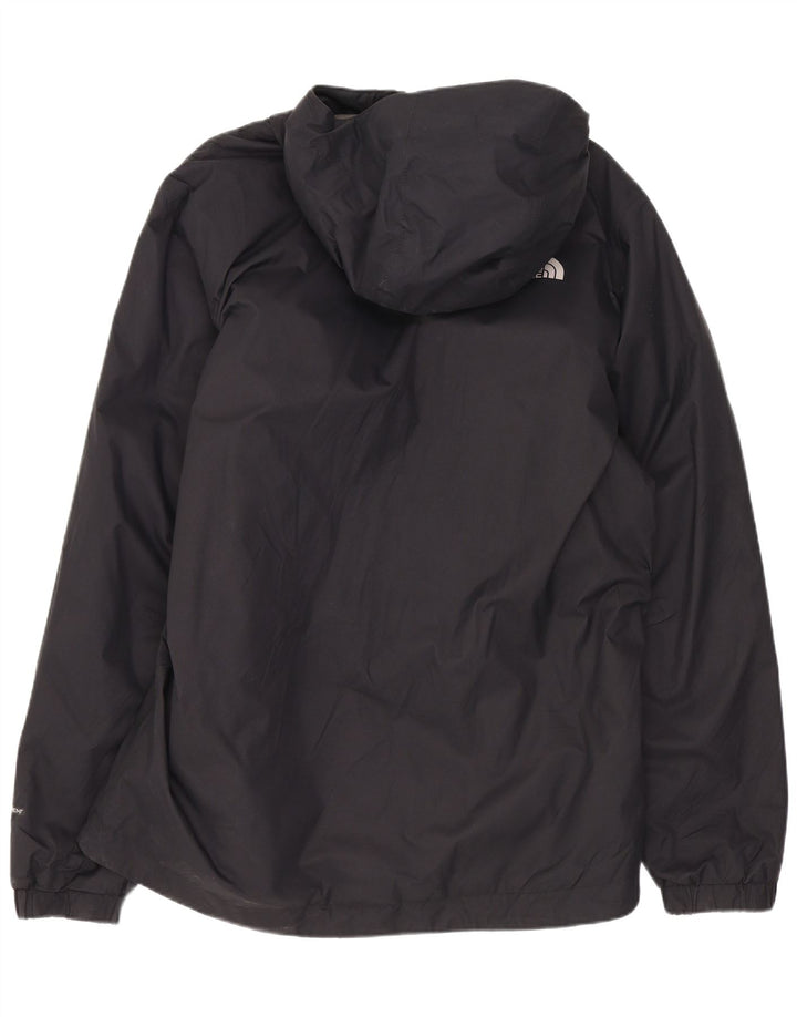 Jaqueta corta-vento masculina com capuz The North Face Reino Unido 38 poliéster preto médio