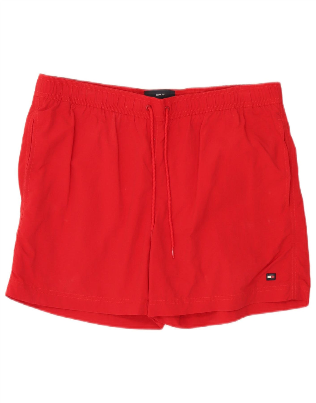 Shorts de natação masculino Tommy Hilfiger Slim Fit XL vermelho poliamida
