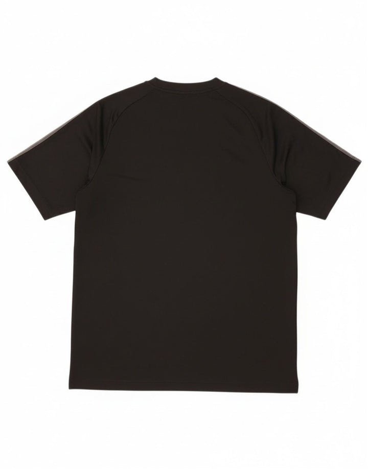 Adidas Mens Aeroready Camiseta Top Médio Poliéster Preto