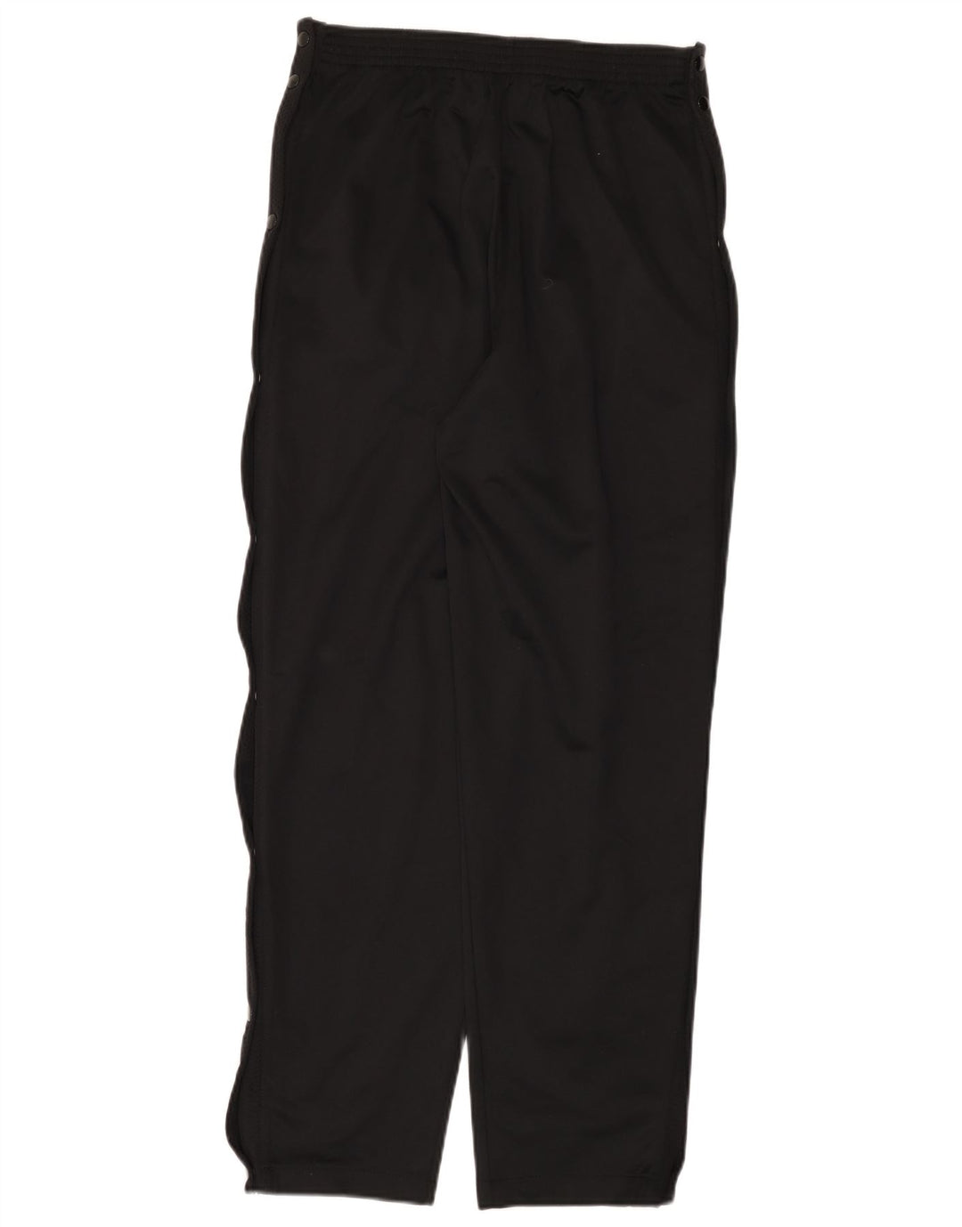 Calça de treino masculina Champion Graphic pequena preta de poliéster