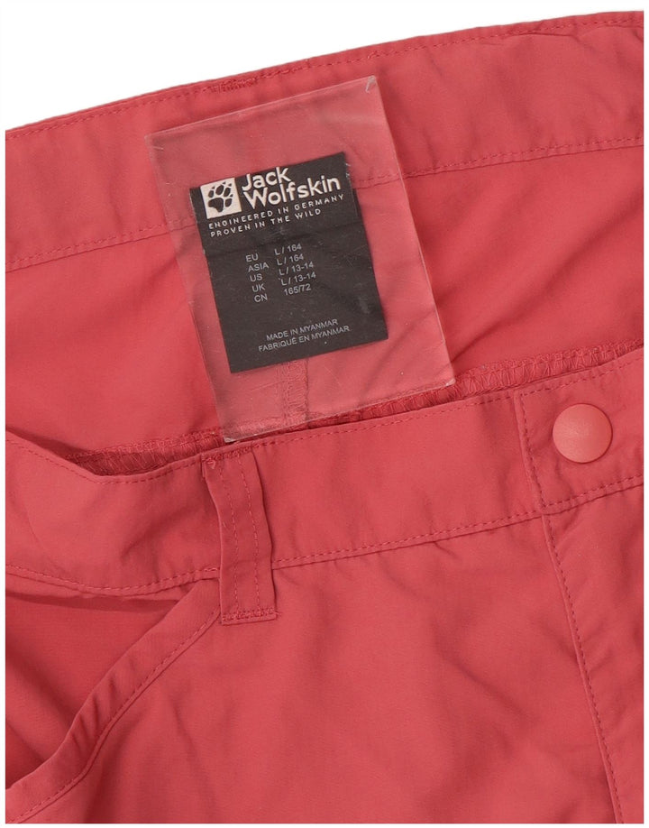 Shorts cargo masculino JACK WOLFSKIN 13-14 anos grande W30 rosa