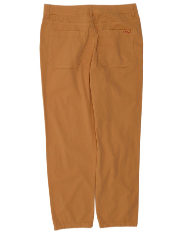 Calça Chino Cônica Feminina Crew Clothing UK 12 Médio W32 L28 Bege