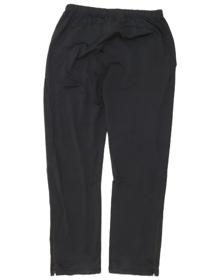Calça de treino masculina Asics UK 18 XL poliéster preto