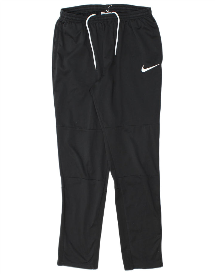 Calça de treino masculina NIKE Dri Fit poliéster preto médio