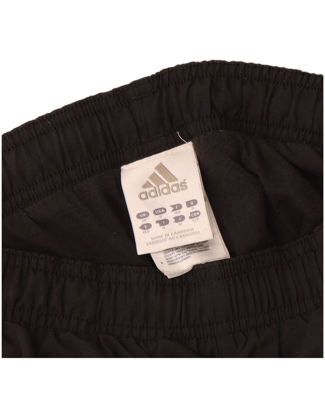 Adidas Mens Treino Calças Joggers Médio Preto Poliéster Esportes