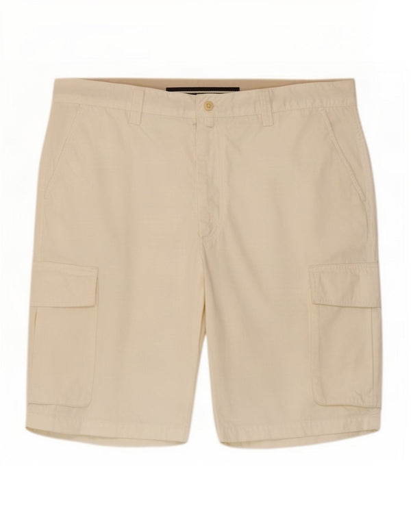 Shorts cargo masculino Harmont & Blaine IT 54 2XL W34 algodão branco