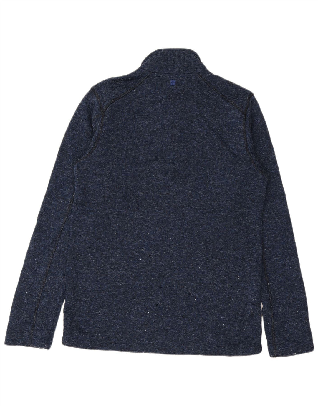 Suéter masculino Mountain Warehouse com zíper e gola média azul marinho