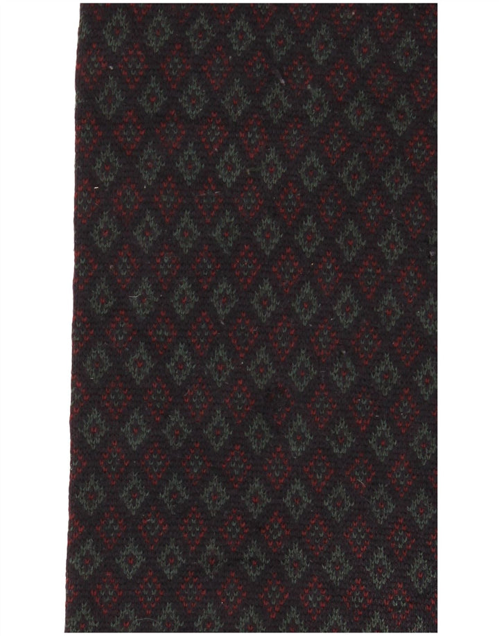 Suéter masculino MONTECATINI com decote em V grande geométrico multicolorido