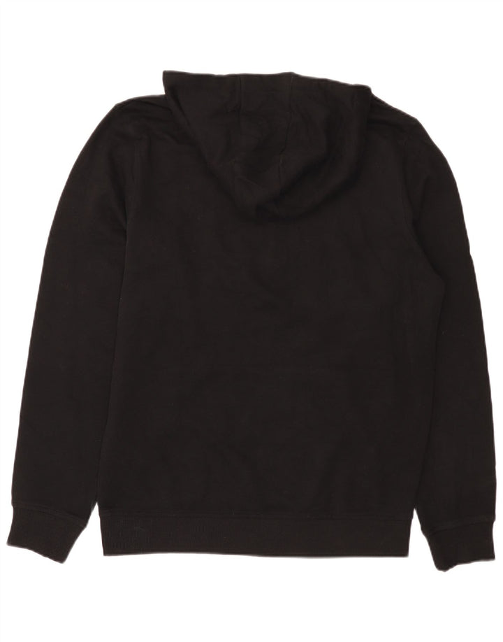 Lyle & Scott moletom com capuz masculino médio algodão preto