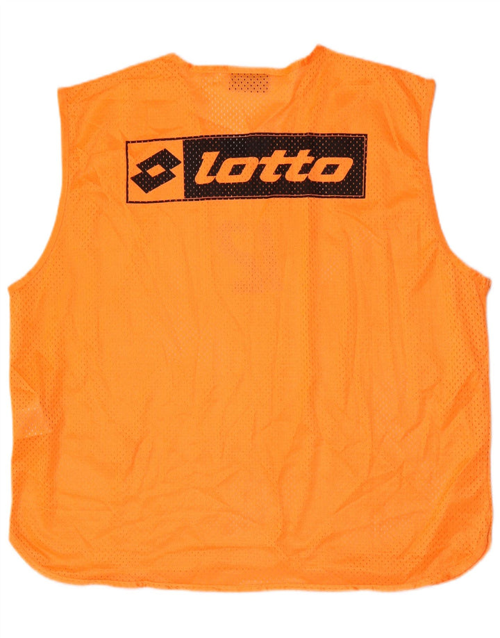 Lotto Mens Graphic Vest Top XL Laranja Poliéster