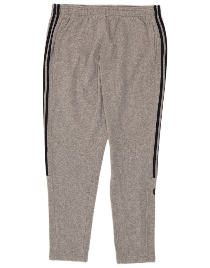 Calça Adidas Mens Graphic Treino XL Cinza Algodão
