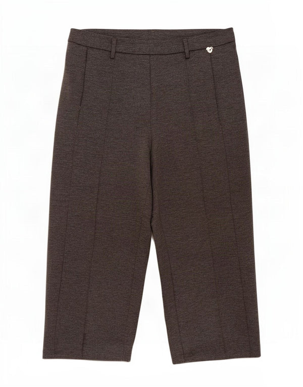 Calça capri feminina Twinset W32 L22 cinza