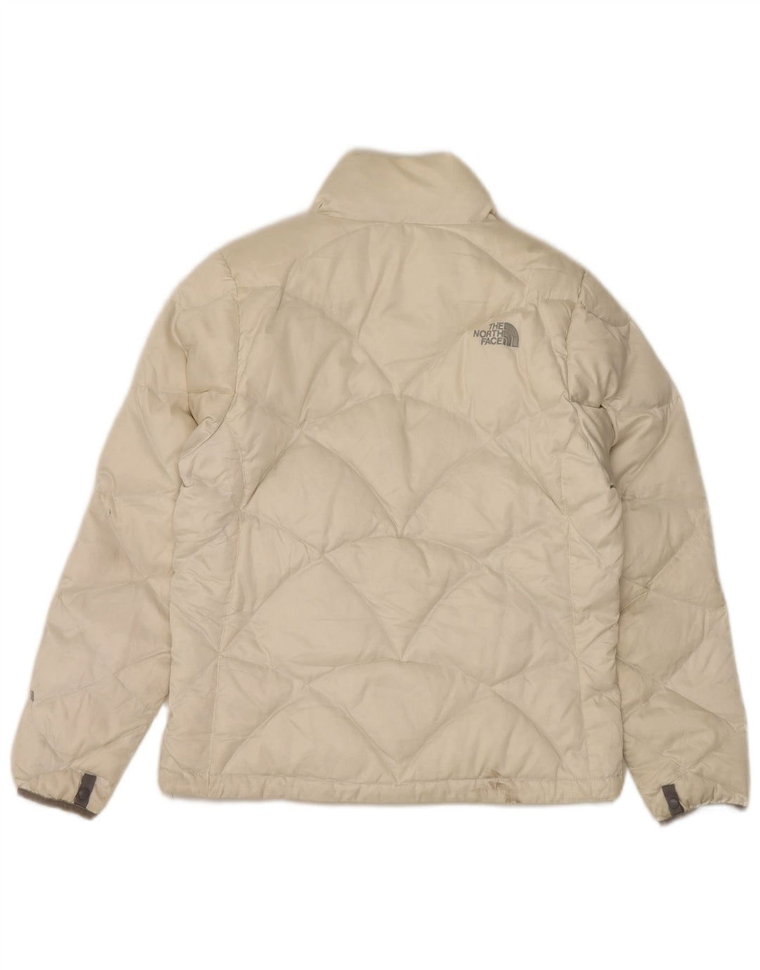 Jaqueta acolchoada feminina The North Face UK 16 grande nylon branco