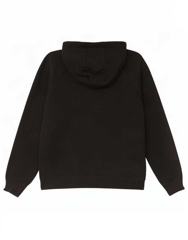 Nike masculino moletom com capuz jumper médio preto algodão esportivo