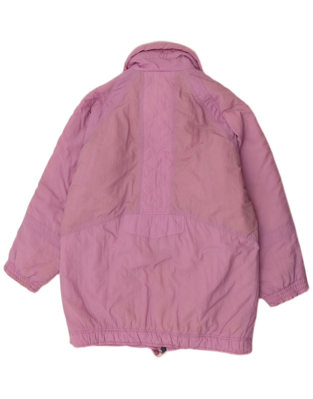 Casaco acolchoado oversized feminino vintage EU 38 poliamida roxa média