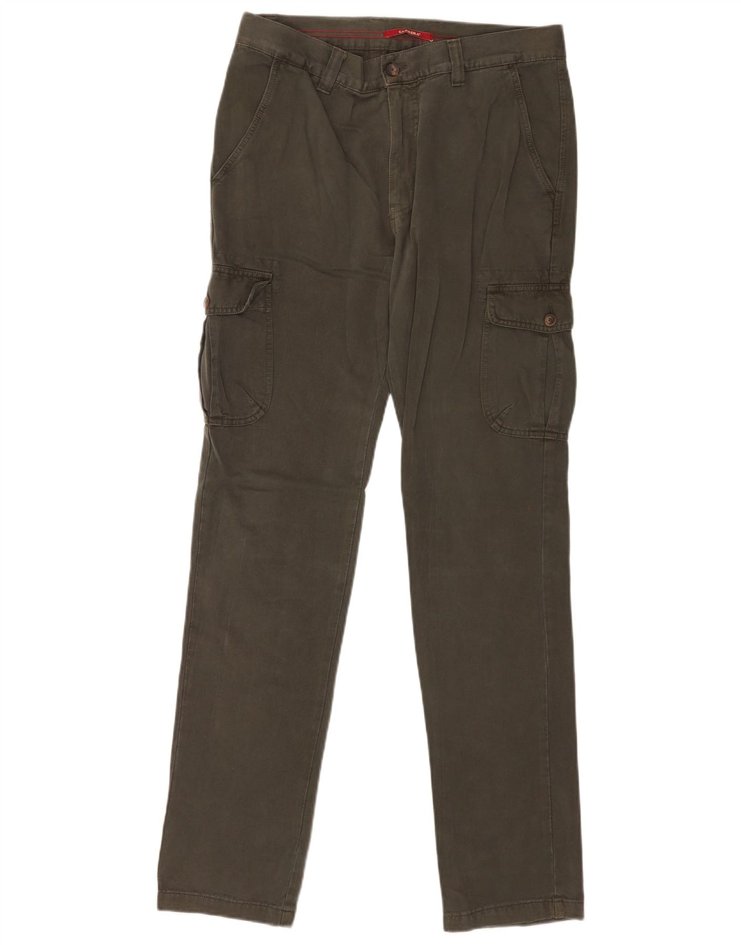 Calça Carrera Mens Regular Cargo W31 L33 Algodão Verde