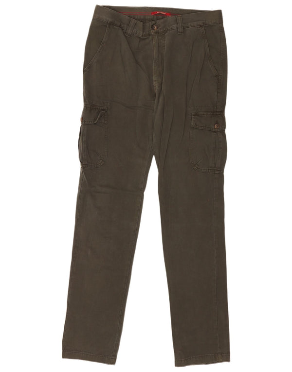 Calça Carrera Mens Regular Cargo W31 L33 Algodão Verde