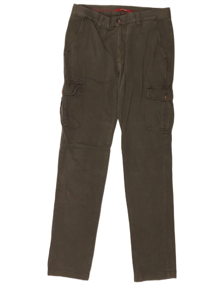 Calça Carrera Mens Regular Cargo W31 L33 Algodão Verde