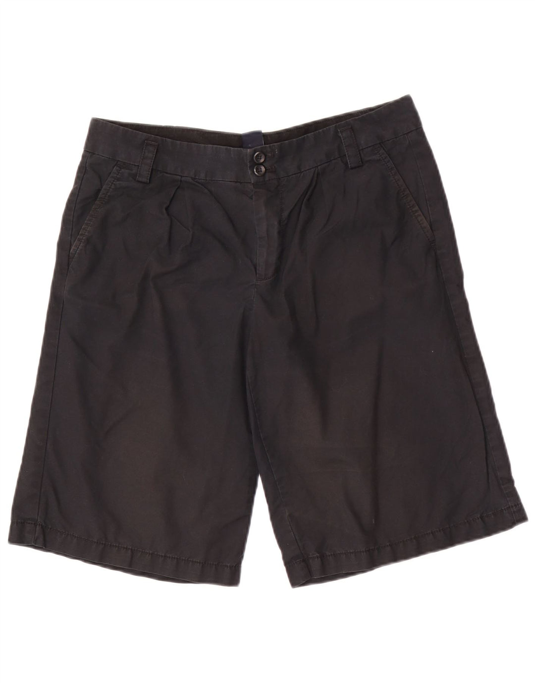 Shorts Chino Feminino Gap UK 12 Médio W32 Algodão Preto