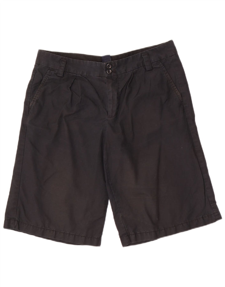 Shorts Chino Feminino Gap UK 12 Médio W32 Algodão Preto