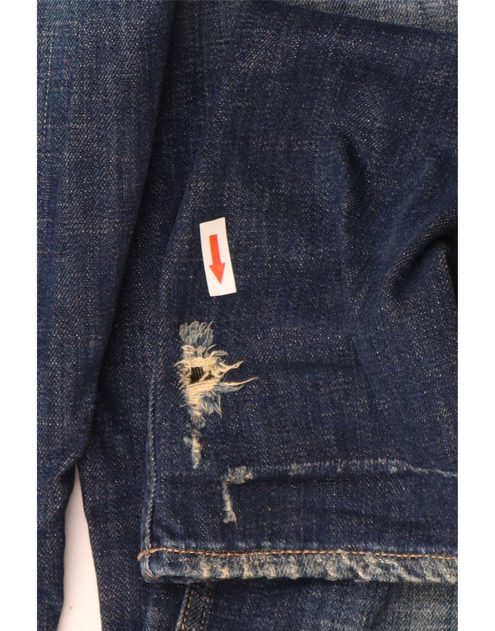 Jeans Slim Feminino Ralph Lauren W30 L34 Azul Marinho
