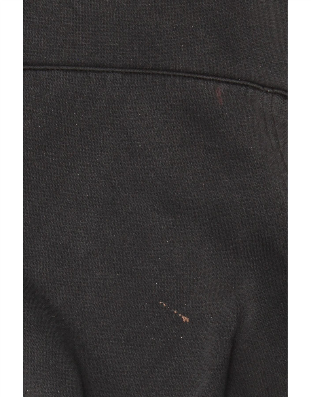 NIKE Mens Tall Hoodie Jumper Médio Algodão Preto