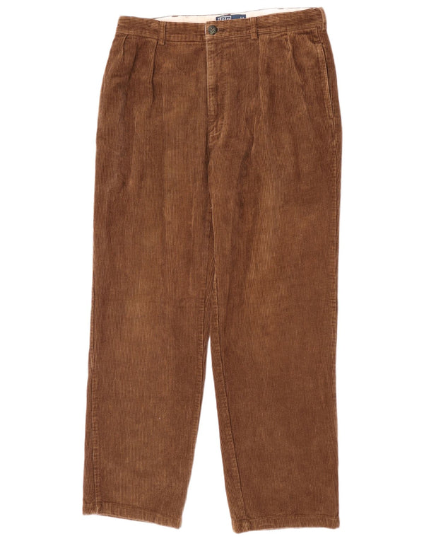 Calça masculina Polo Ralph Lauren Andrew Pant Pegged Corduroy W36 L31 Bege
