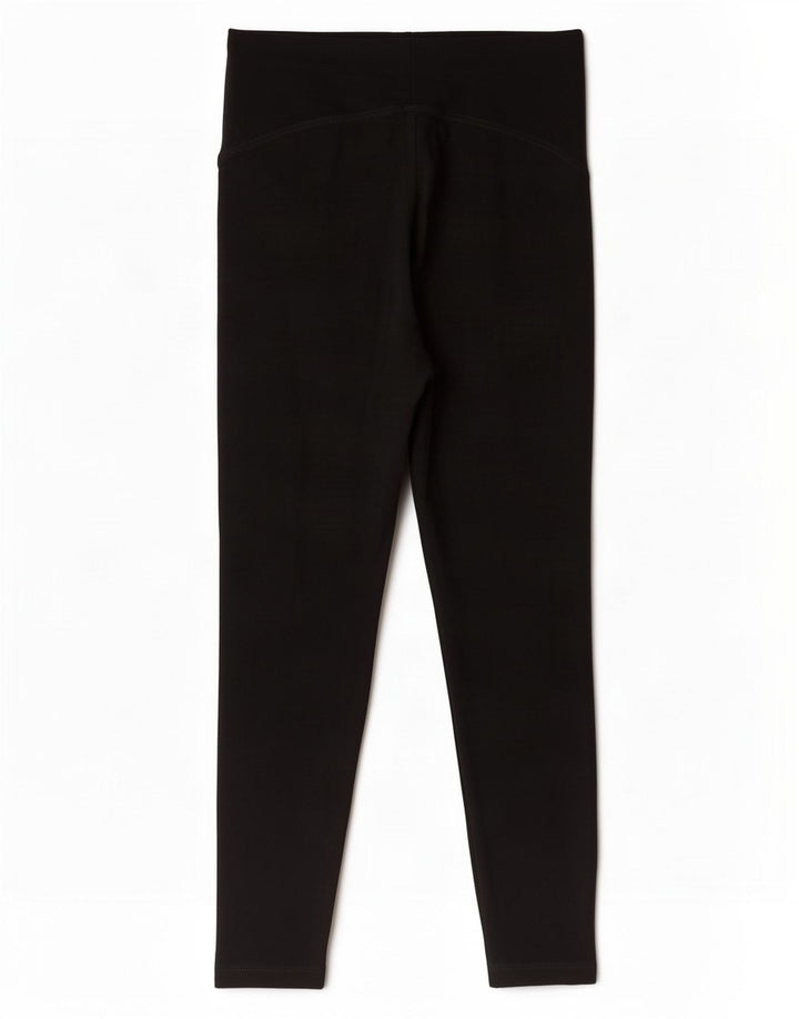 Leggings femininos Marks & Spencer Reino Unido 12 viscose preta média