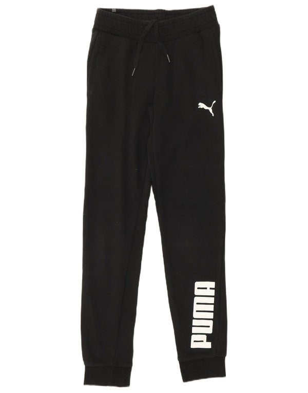 Calça esportiva feminina PUMA Graphic Joggers UK 2 2XS preta