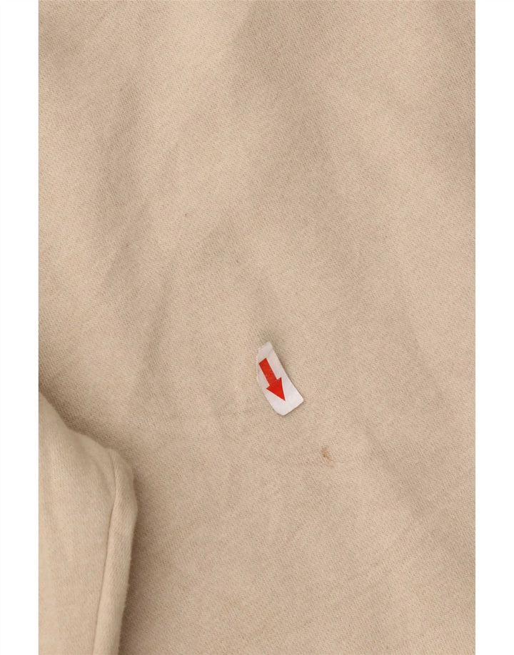 Nike moletom masculino jumper grande algodão bege
