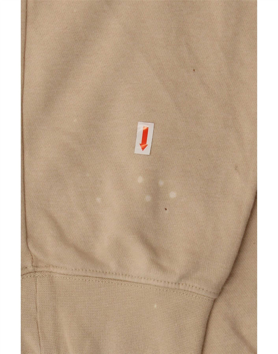 Calça de treino masculina Nike joggers pequeno algodão bege
