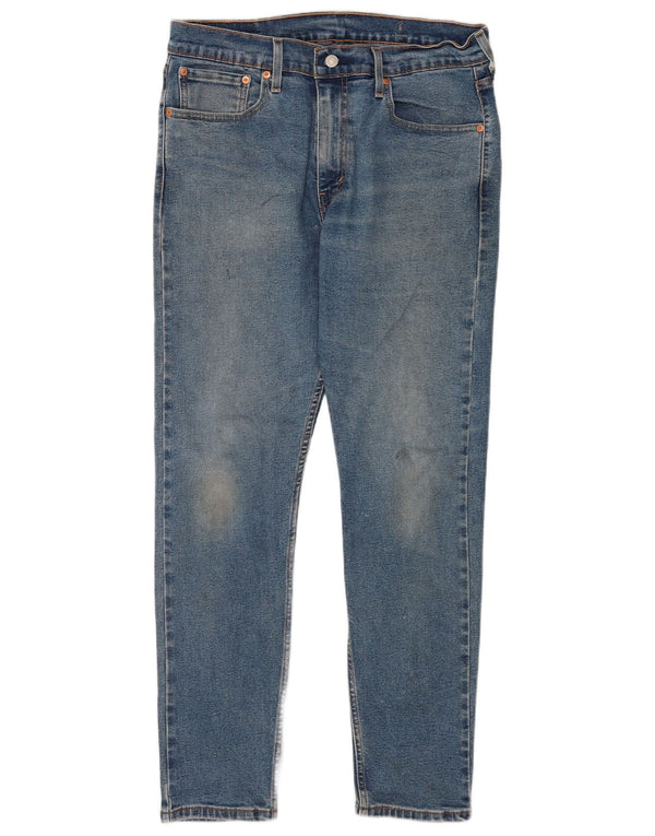 Calça jeans masculina Levi's 512 Slim Tapered W32 L32 azul algodão