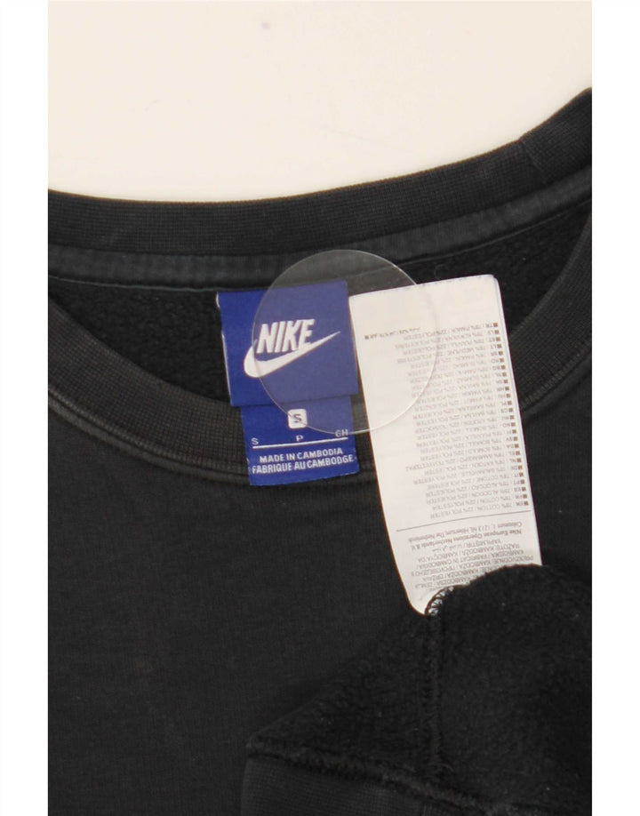 Nike moletom masculino jumper pequeno algodão preto