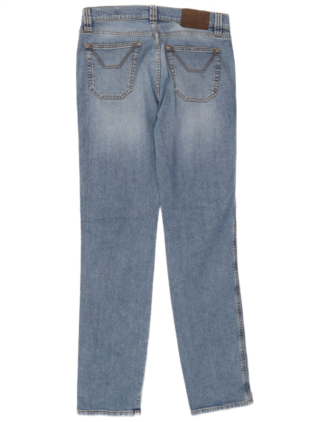 Jeans retos femininos JECKERSON W32 L30 algodão azul