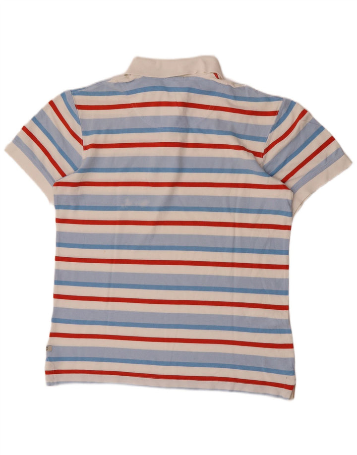 Camisa polo masculina Timberland Regular Fit média listrada multicolorida