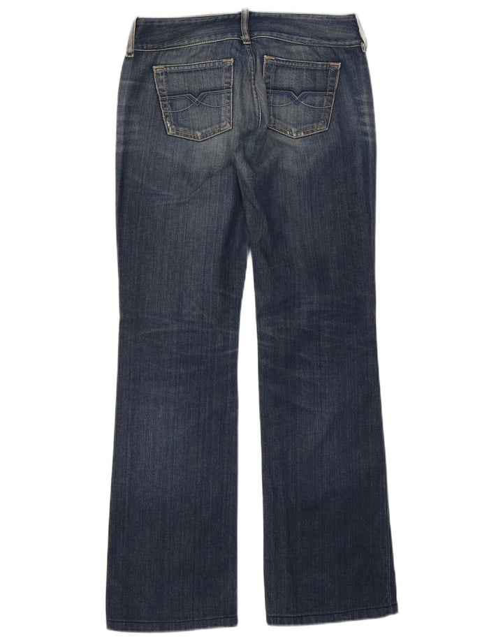 Diesel feminino bootcut jeans W28 L31 azul algodão