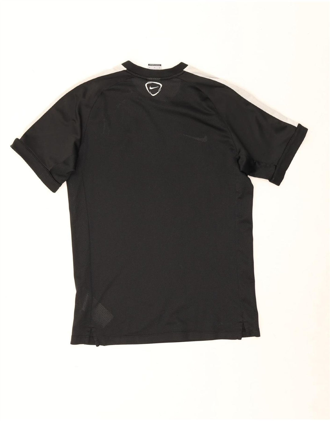 Camiseta Nike Masculina Dri Fit Graphic Top Médio Preto Colourblock Poliéster