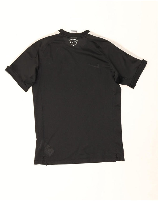 Camiseta Nike Masculina Dri Fit Graphic Top Médio Preto Colourblock Poliéster