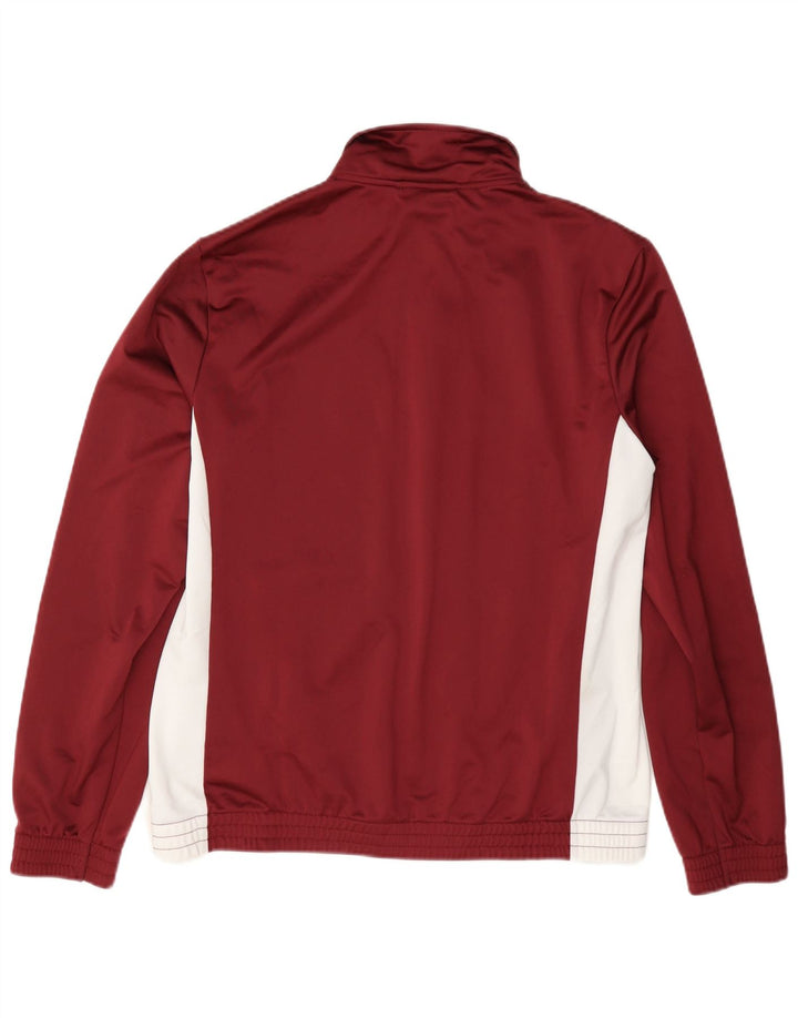 Lotto Mens Treino Top Jaqueta Médio Borgonha Colourblock Poliéster