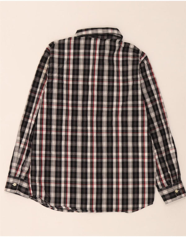 Camisa Izod Meninos 14-15 Anos XL Algodão Xadrez Multicolorido