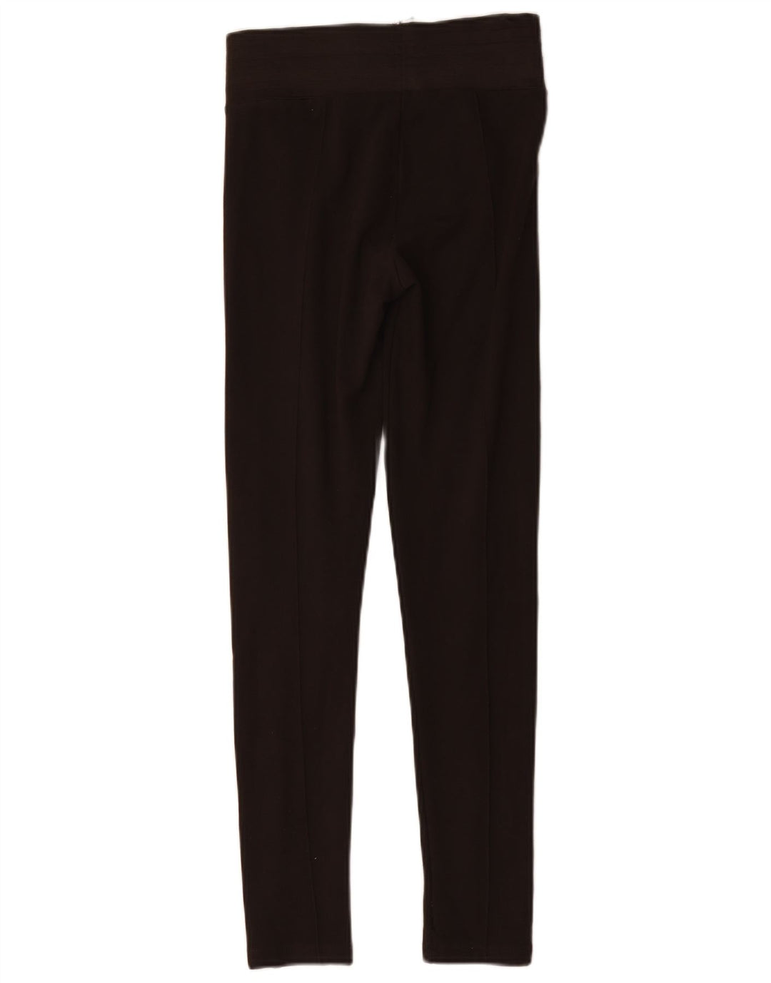Zara Leggings Mulher UK 12 Marrom Médio