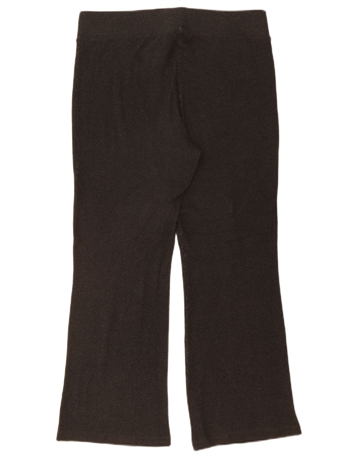 Calça de treino feminina Marks & Spencer Reino Unido 16 grande poliéster cinza