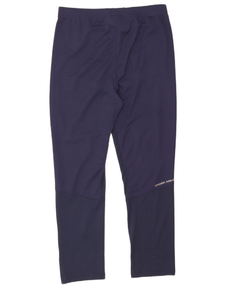 Calça de treino Under Armour Boys 13-14 anos XL azul marinho poliéster