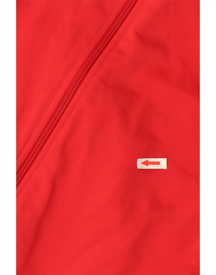 Puma Mens Tracksuit Top Jacket Pequeno Poliéster Colorblock Vermelho