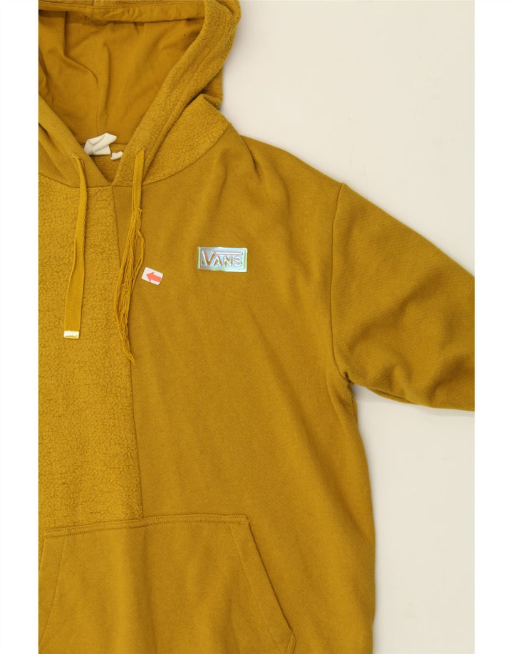 VANS Mens Hoodie Jumper XS Yellow Cotton Vintage Vans and Second-Hand Vans from Messina Hembry 