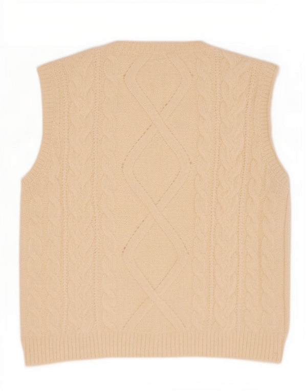 Regata Zara Girls Vest 13-14 anos Off White Acrílico