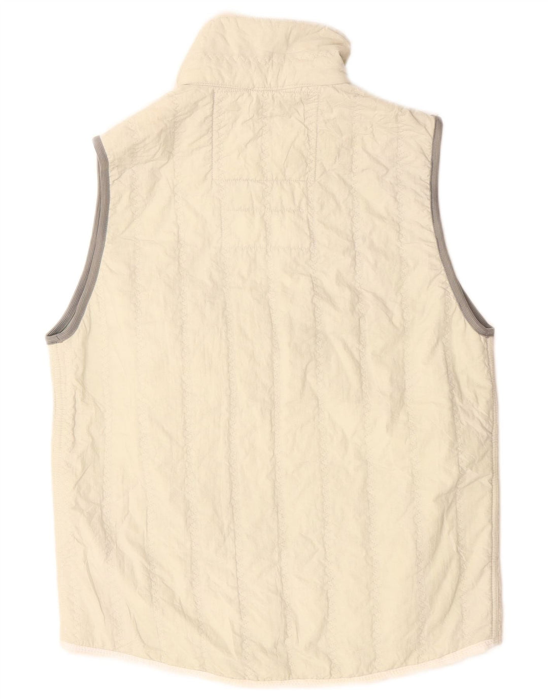 Murphy & Nye Mens Gilet UK 38 Médio Off White Poliamida